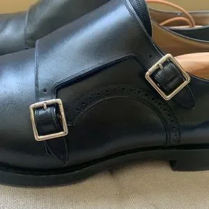 Bally | Shoes | Bally Scardino Mens Black Double Monk Strap  display picture 1